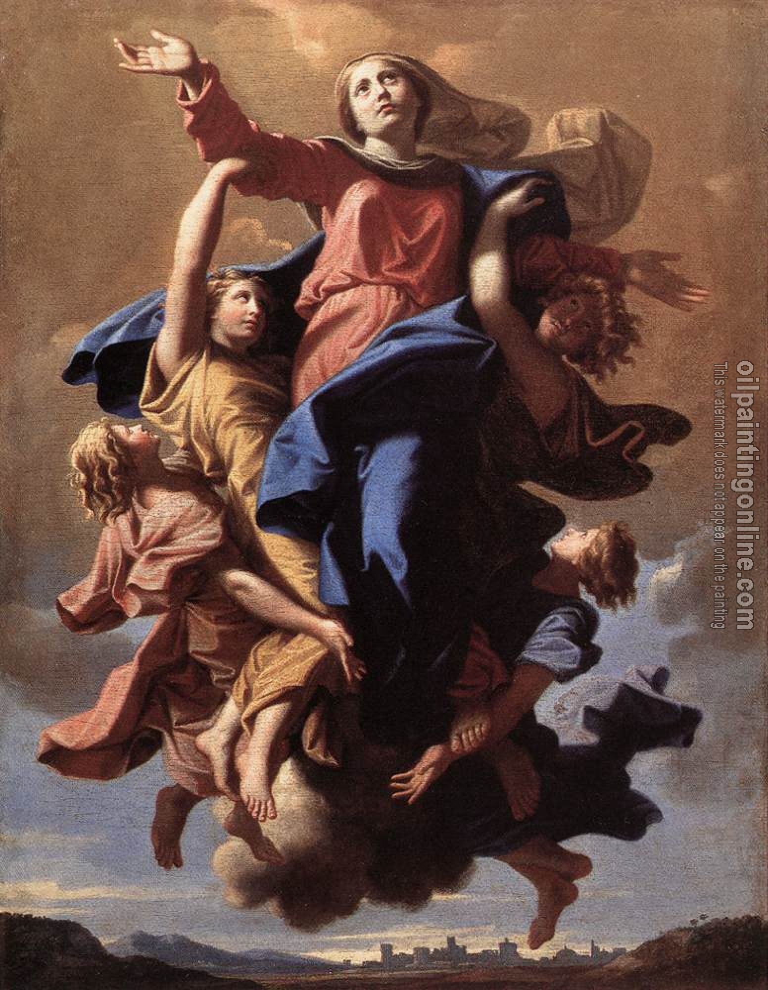 Poussin, Nicolas - The Assumption of the Virgin